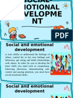 Socio Emotional Development