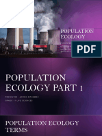 Population Ecology Grade 11