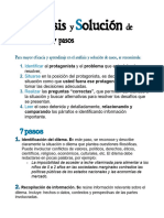 Análisis y Solución de Casos en 7 Pasos