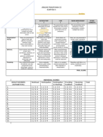 AP Scaffold 1 Rubrics