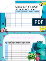 Horario Niños