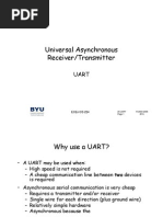 Universal Asynchronous Receiver/Transmitter: Ecen/Cs 224