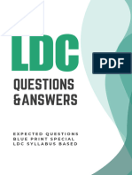 LDC Expected Questions and Answers