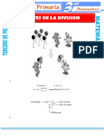 Partes de La Division para Tercero de Primaria