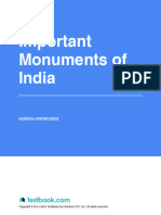 Important Monuments of India - Study Notes