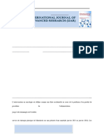 Extravasation Des Produits de Chimiotherapie: Une Approche Cruciale Du Service de La Chirurgie Plastique de Marrakech