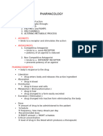 Ca1 Pharmacology Handout