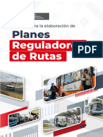 Manual para La Elaboracion de Planes Reguladores de Rutas