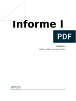 Informe I