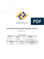 HSE PR 030 Proced Realizacion Pruebas Alcohol