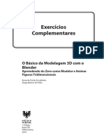 Exercícios Complementares - Blender