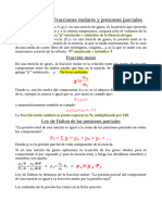 Gases Ley de Dalton Presiones Parciales