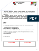 Comparto 'DIAGNOSTICO MATEMÁTICA 4° GRADO' Contigo