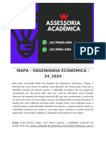 Mapa - Engenharia Econômica - 54 - 2024