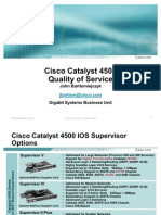 Cat4500 QOS CENIC