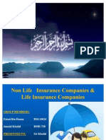 Non Life Insurance Companies &amp Life Insurance Companies