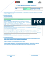 SESION 7 Tutoría 4.°A - 2024 - Autorregulamos Nuestras Emociones