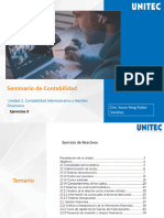 Ejercicios 3 Unidad 2 - Contabilidad Administrativa y Gestión Financiera