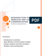 Intro To Wireless and Cellular