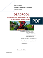 Análisis de Película Deadpool