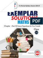 Class X Mathematics Notes Chapter 3 Pair of Linear Equations in Two Variables