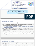 1.5 Concrete Mix Design - ACI Method