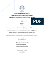 Grupo 8 Retos y Oportunidades en La Adaptación de Los Egresados de La Carrera Dete