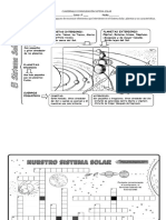 Cuadernillo Recortable Repaso Sistema Solar Terceros Ciencias