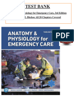 Test Bank Anatomy & Physiology For Emergency Care, 3rd Edition Bryan E. Bledsoe