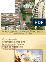 O Processo de Urbanizao No Brasil - Sociologia 3 Série