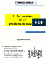 Problema de Investigación.