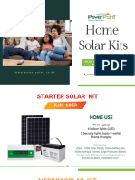 Solar Kits Price List