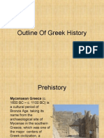 Outline of Greek History