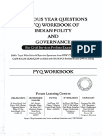 UPSC Prelims 2024 Indian Polity PYQ Workbook in English