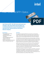 Intel Ethernet SFP-Optic - Product - Brief