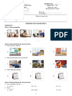 Midterm Test 5 (Semester 1)