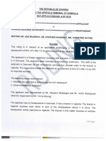 Cowi AS V Uganda Revenue Authority (Application No TAT 4 of 2019) 2020 UGTAT 21 (22 May 2020)