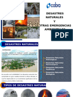 Desastres Naturales y Otras Emergencias Ambientales