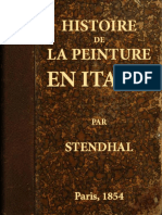 Histoire de La Peinture en Ital