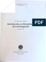 Introducción A La Metodología de La Investigación: Alejandro Lizano Fernández (Compilador)