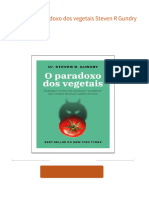 O Paradoxo Dos Vegetais Steven R Gundry Download PDF