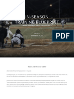 Tread Athletics - in Season Training BluePrint 5