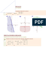 Inecuaciones Lineales