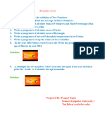 PPS Practice Ques