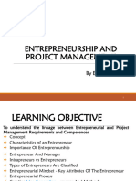 Entrepreneurship & PM Presentation