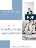 Foreign Corporation 1