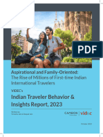 VIDECs Indian Traveler Behavior Insights Report 2023 Comp