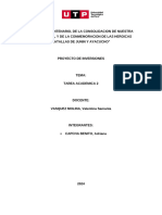 Tarea Academica 2, Proyecto de Inversiones