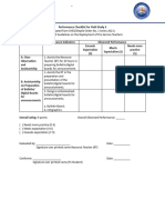 WEEKLY Performance Checklist For Field Study-FINAL