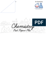 Chemistry Past Papers Plan